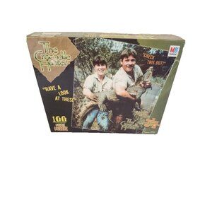 The Crocodile Hunter 100 Piece Puzzle Ages Steve Irwin